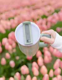 God Works for the Good 40 oz Tumbler Christian Water Bottle