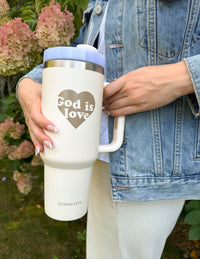 God is Love 40 oz Tumbler Christian Tumblers
