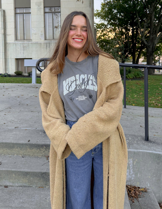 God of Miracles Cropped Women's Tee Christian T-Shirt