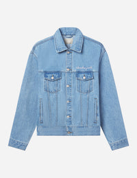 God of Miracles Denim Jacket Christian Outerwear