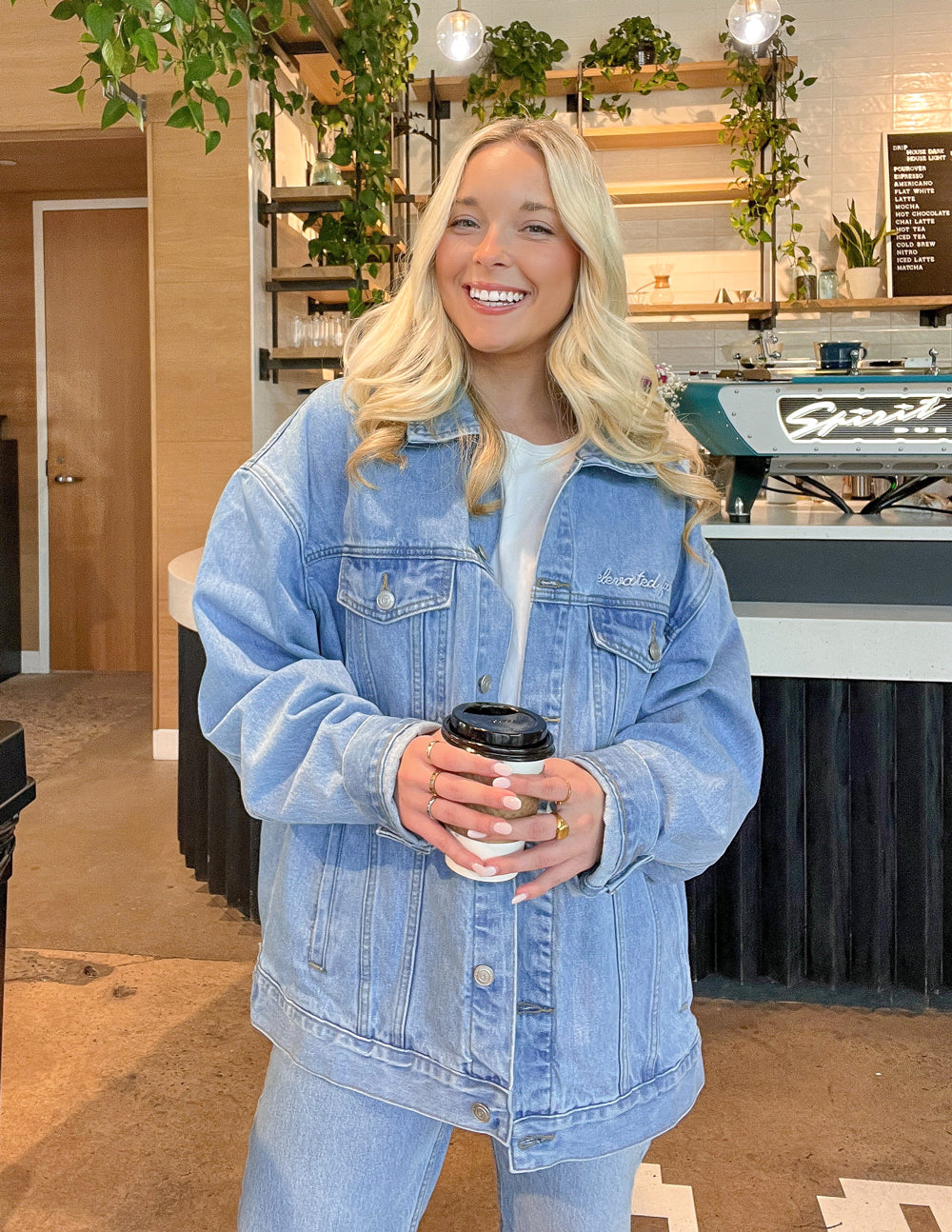 God of Miracles Denim Jacket | Trucker Jacket | Elevated Faith