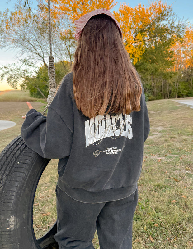 God of Miracles Full-Zip Hoodie Christian Jacket