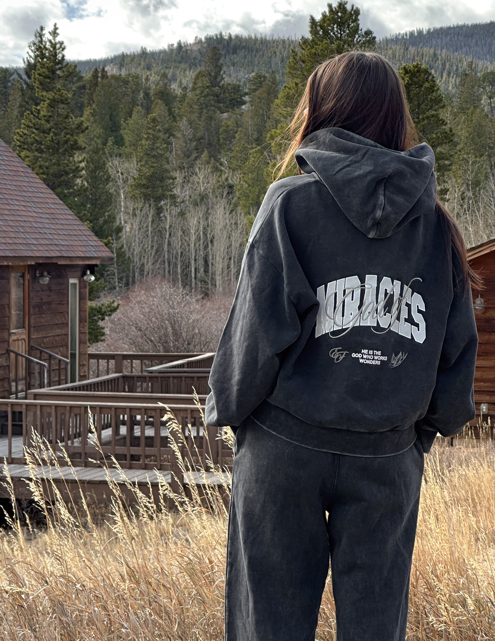God of Miracles Full-Zip Hoodie | Elevated Faith
