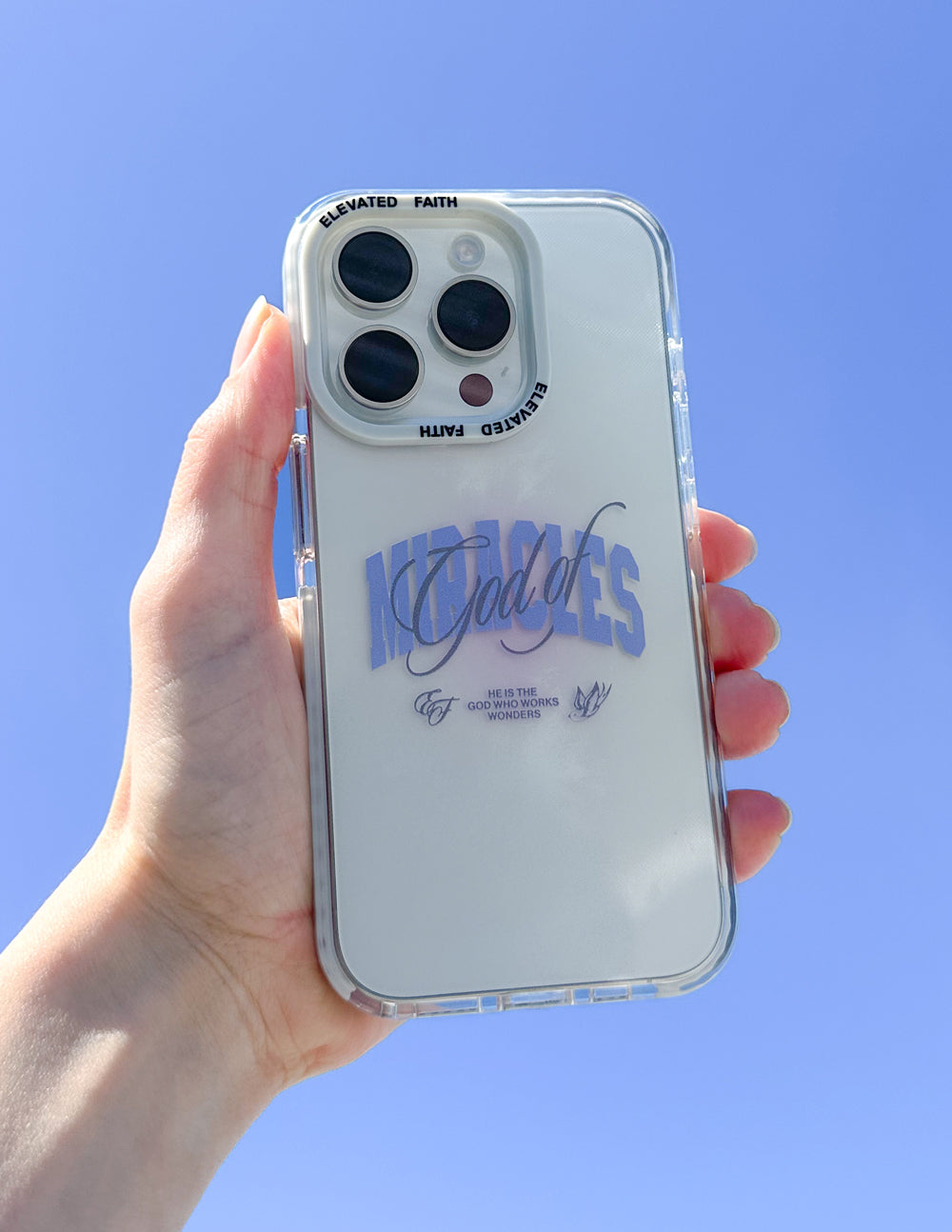 Elevated Faith God of Miracles Phone Case iPhone 14 Pro Max Elevated Faith God of Miracles Phone Case iPhone 14 Pro Max