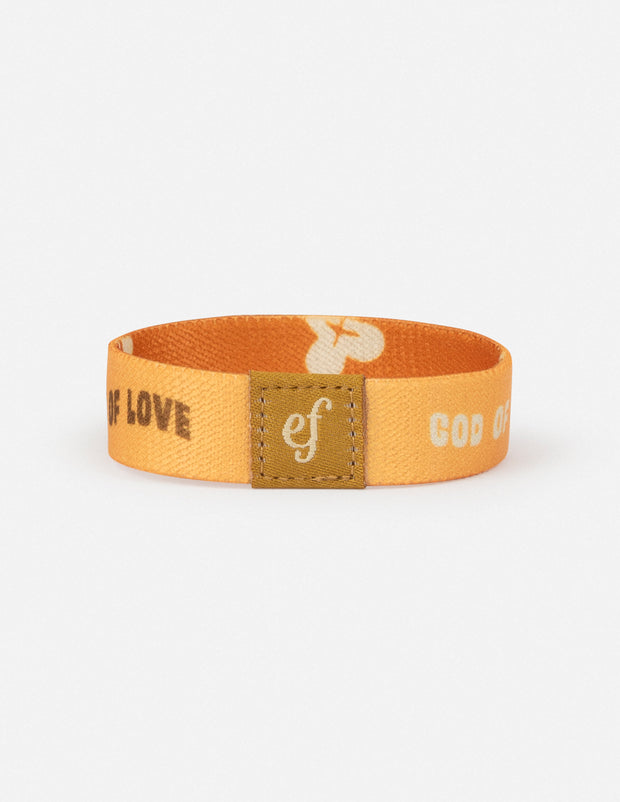 God of Peace Reversible Wristband Christian Bracelet