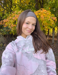 God's Girl Pink Camo Midweight Hoodie Christian Sweatshirt