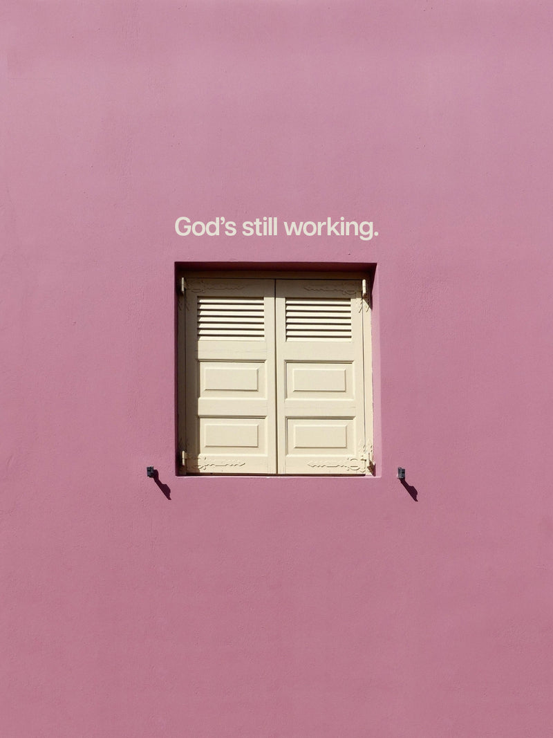 God's Still Working Unisex Tee