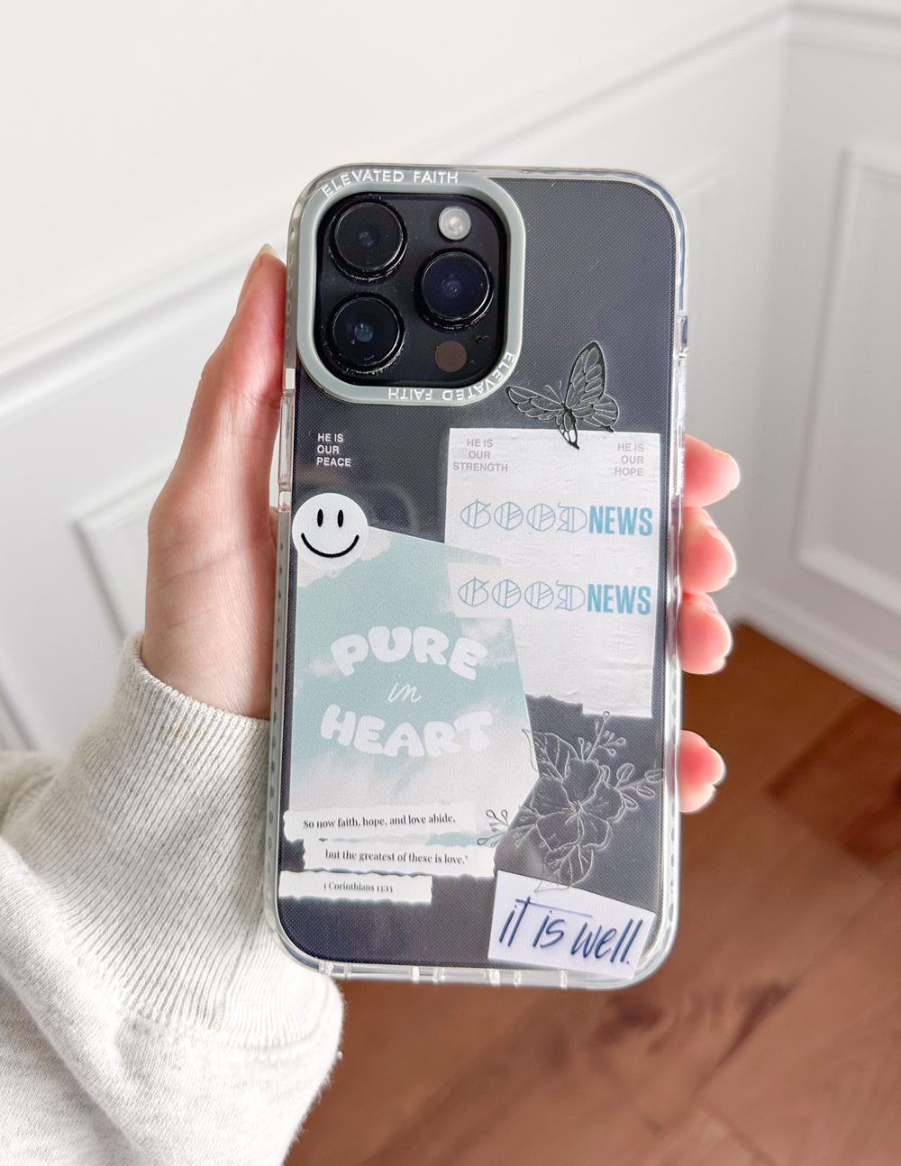 Elevated Faith Good News Phone Case iPhone 12 Pro Elevated Faith Good News Phone Case iPhone 12 Pro