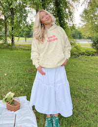 Growth Takes Time Allover Floral Unisex Hoodie Christian Sweatshirt