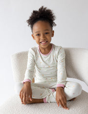 Heart Bamboo Kids Pajama Set Christian Children's Sleepwear