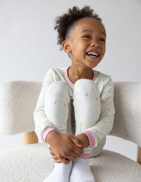 Heart Bamboo Kids Pajama Set Christian Children's Sleepwear