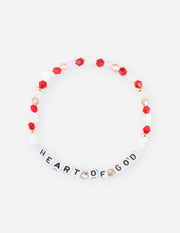 Heart of God Letter Bracelet Christian Jewelry