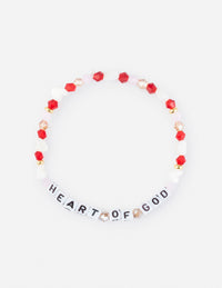 Heart of God Letter Bracelet Christian Jewelry