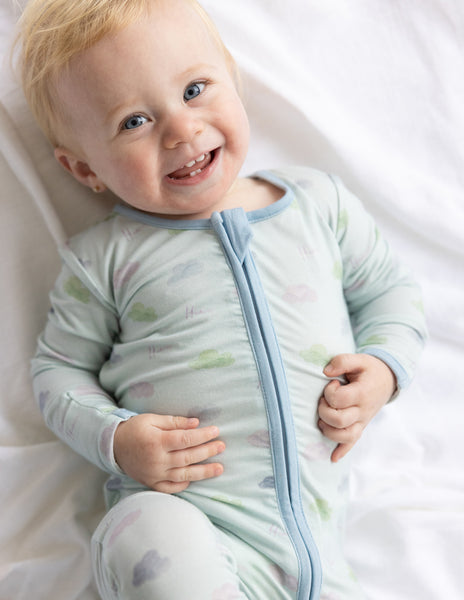 Heaven Bamboo Convertible Footed Onesie | Elevated Faith