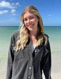 Heaven Is Closer Shacket Christian Jacket