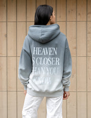 Heaven Is Closer Unisex Hoodie Christian Sweatshirt