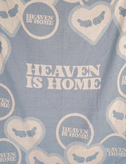 Heaven Is Home Throw Blanket Christian Home Decor