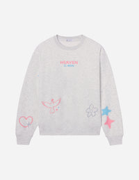 Heaven Is Real Unisex Crewneck Christian Sweatshirt