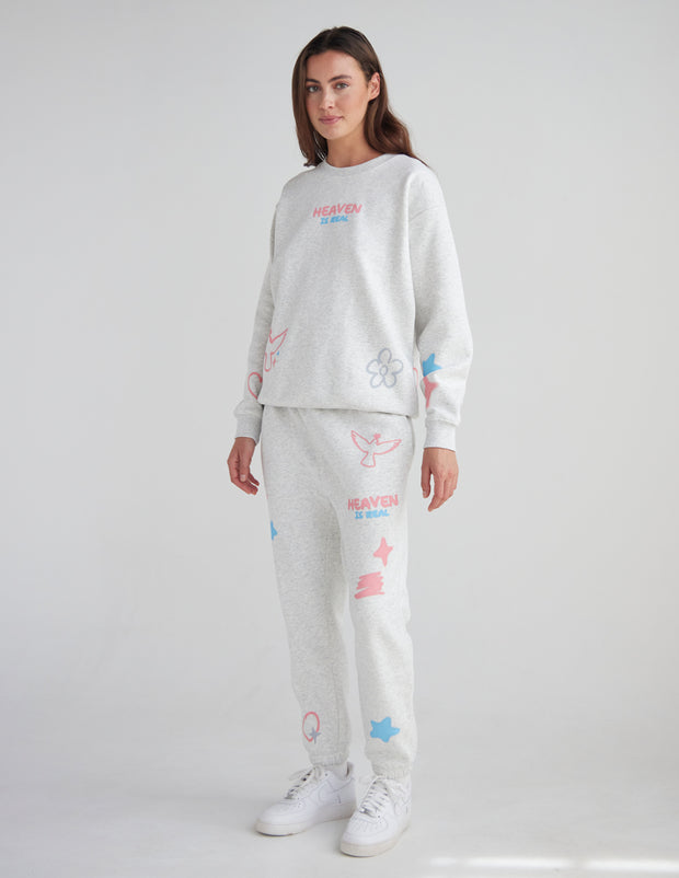Heaven Is Real Unisex Sweatpant Christian Jogger