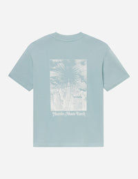 Heaven Meets Earth Blue Unisex Tee Christian T-Shirt
