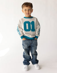 Heaven's Favorite Kids Crewneck Christian Children's Sweatshirt