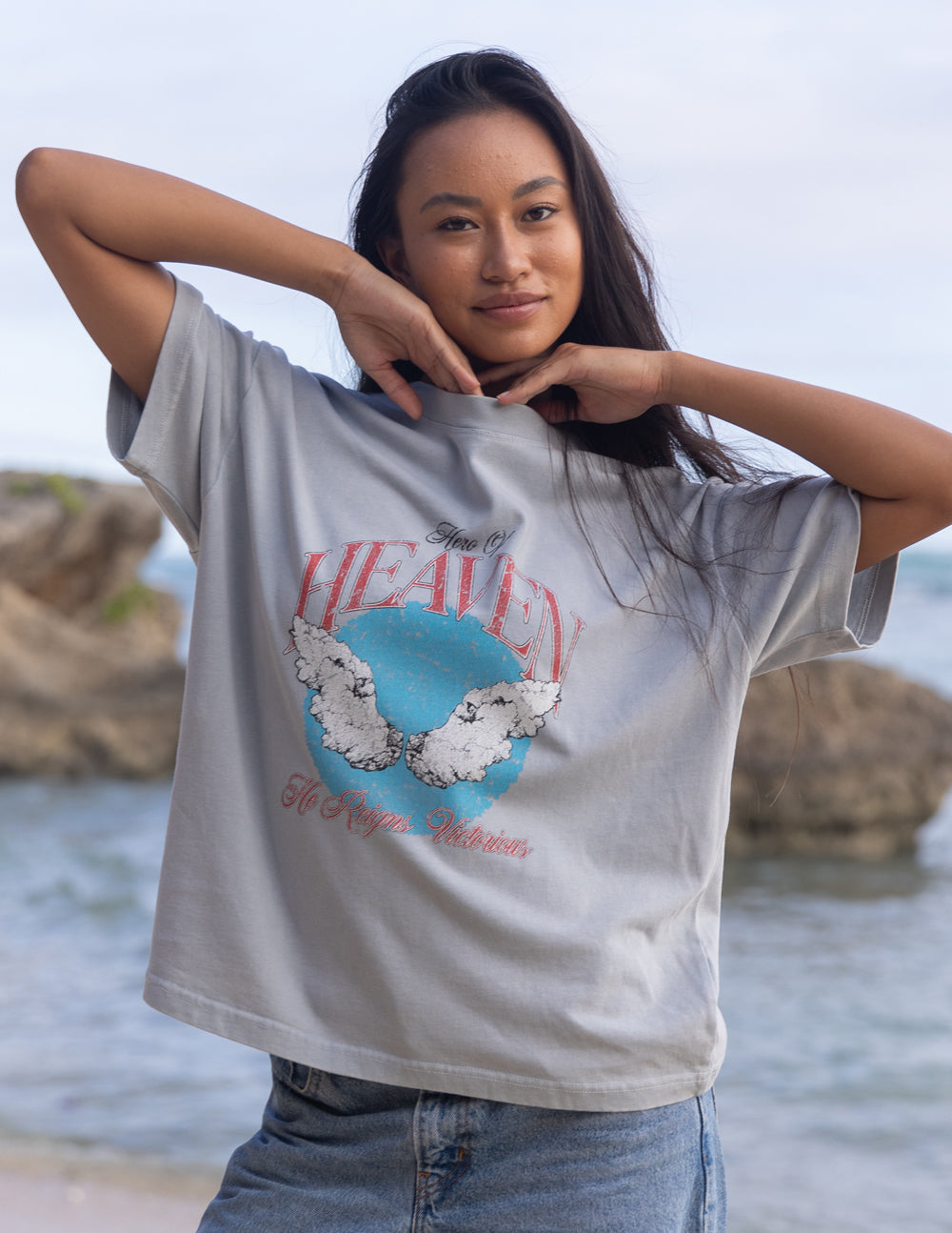 Elevated Faith Hero of Heaven Unisex Crewneck
