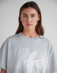 His Love Endures Forever Heavyweight Tee Christian Premium T-Shirt