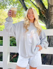 His Love Endures Forever Unisex Crewneck Christian Sweatshirt