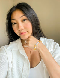 Elevated Faith Hope x Callie Shinoda Christian Letter Bracelet