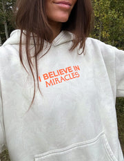 I Believe in Miracles Camo Unisex Hoodie Christian Sweatshirt