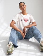 I Love Jesus Cropped Women's Tee Christian T-Shirt