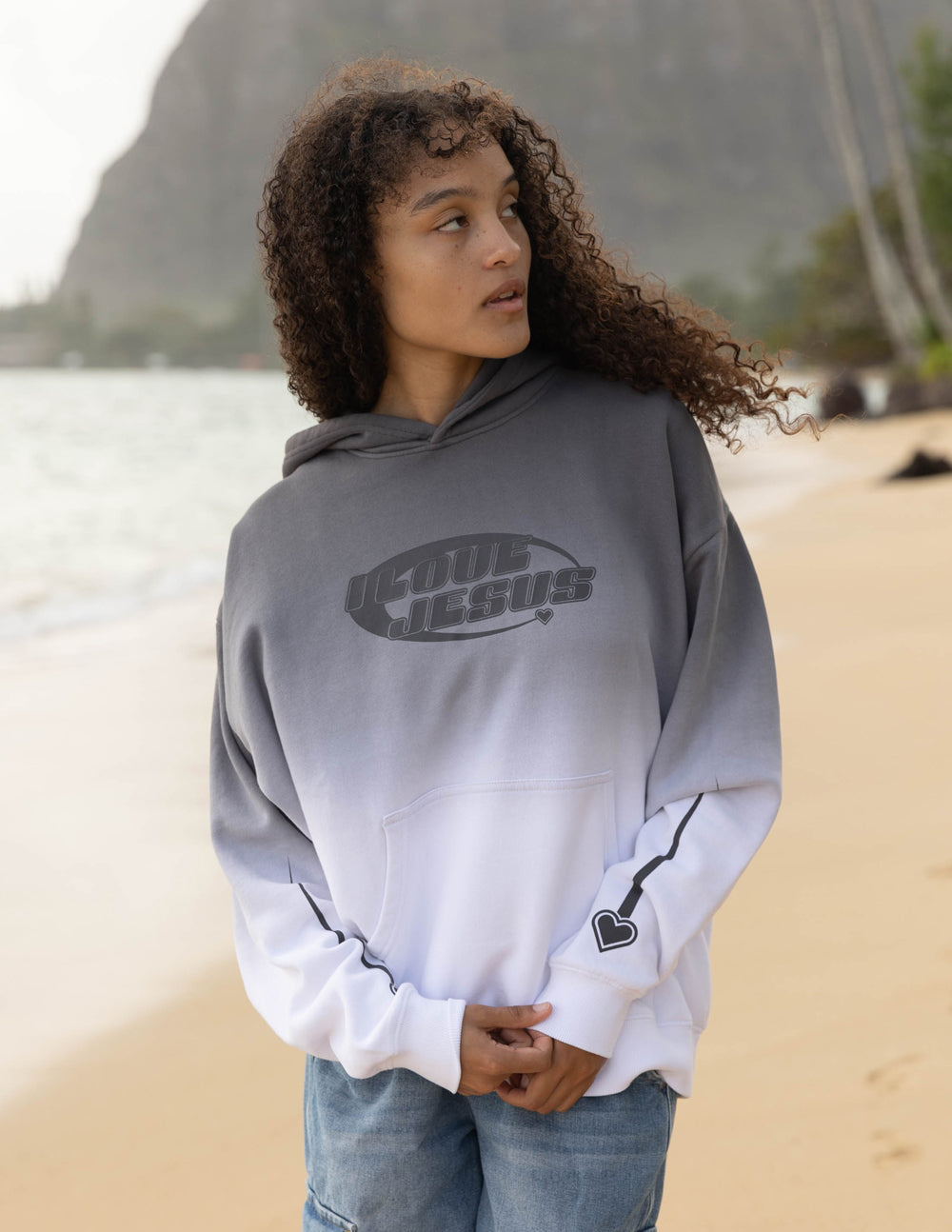 I Love Jesus Unisex Hoodie | Christian Sweatshirt | Elevated Faith