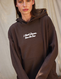 I Need Jesus Midweight Hoodie Christian Sweatshirt
