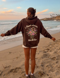 I Need Jesus Midweight Hoodie Christian Sweatshirt