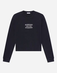 In Chicago as It Is in Heaven Long Sleeve Heavyweight Tee Christian Premium T-Shirt