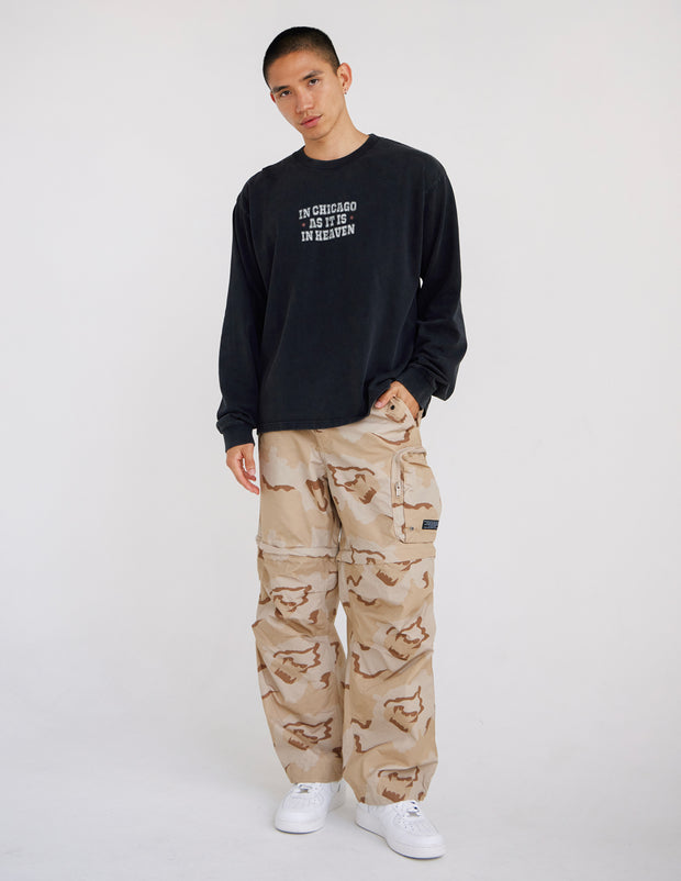 In Chicago as It Is in Heaven Long Sleeve Heavyweight Tee Christian Premium T-Shirt