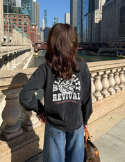 In Chicago as It Is in Heaven Long Sleeve Heavyweight Tee Christian Premium T-Shirt