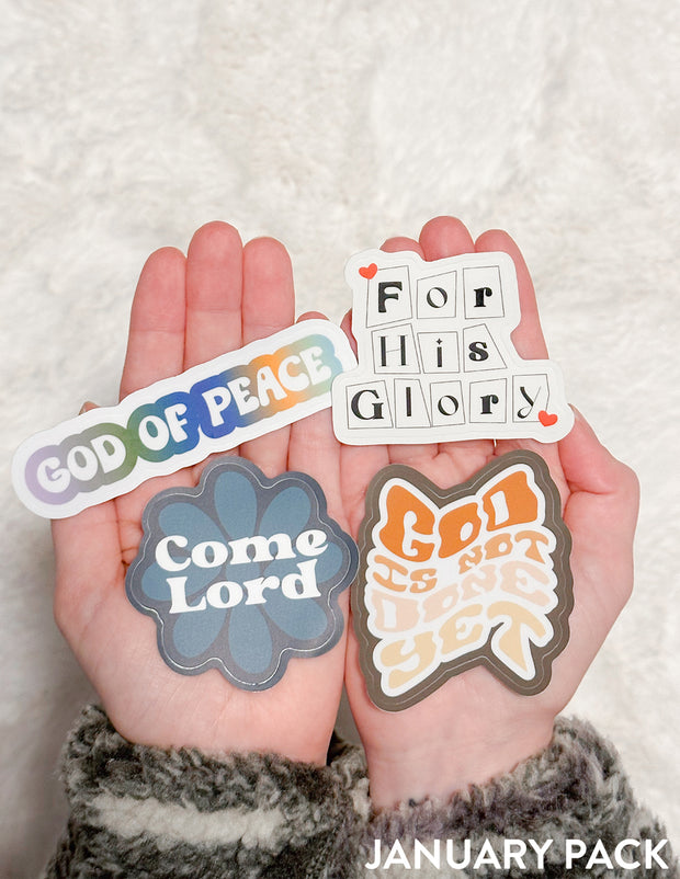 Elevated Faith Sticker Pack l Christian Gifts l Christian Stickers l  Elevated Faith