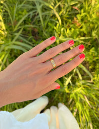 Jesus Fish Cross Gem Ring Christian Jewelry