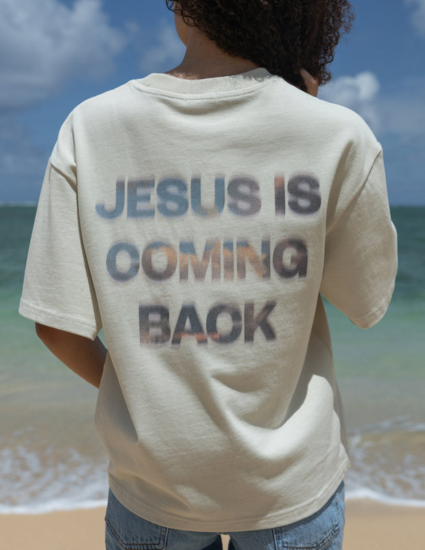 Jesus Is Coming Back Heavyweight Tee | Christian T-Shirt