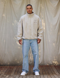 Jesus Is King Fleece Full-Zip Jacket Christian Outerwear