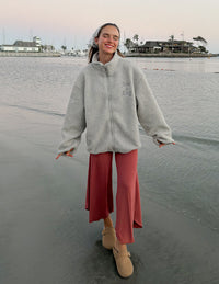 Jesus Is King Fleece Full-Zip Jacket Christian Outerwear