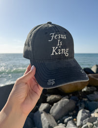 Jesus Is King Hat Christian Accessories