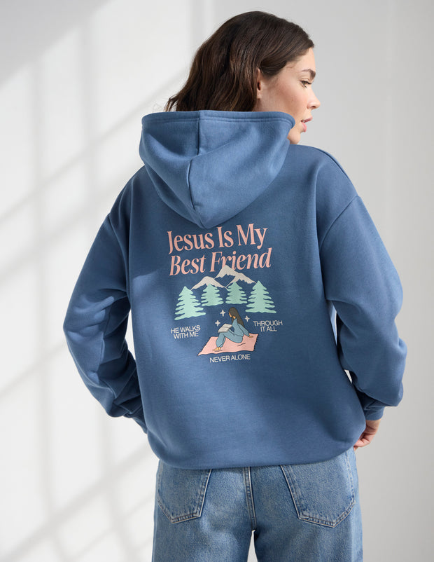 Jesus Is My Best Friend Unisex Hoodie Christian Sweatshirt