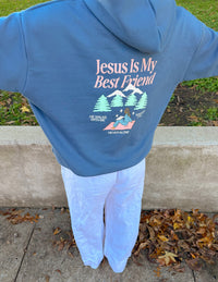 Jesus Is My Best Friend Unisex Hoodie Christian Sweatshirt