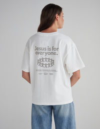 Jesus Is for Everyone Heavyweight Tee Christian Premium T-Shirt