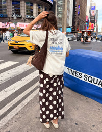 Jesus Loves New York Heavyweight Tee Christian Premium T-Shirt