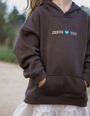 Jesus Loves You Kids Hoodie Christian Children's Sweatshirt