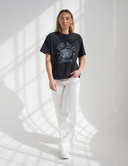 Jesus Walks Heavyweight Tee Premium Christian T-Shirt