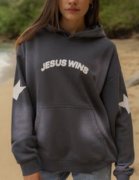 Jesus Wins Unisex Hoodie Christian Sweatshirt